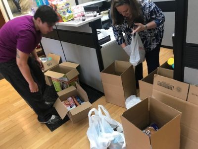 Feature Image-Hurricane relief food drive